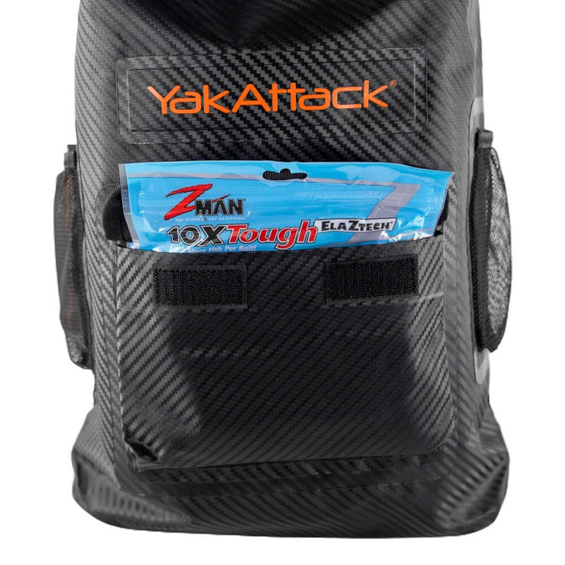 Load image into Gallery viewer, YakAttack 20L Roll-Top Drybag Backpack - Black Carbon