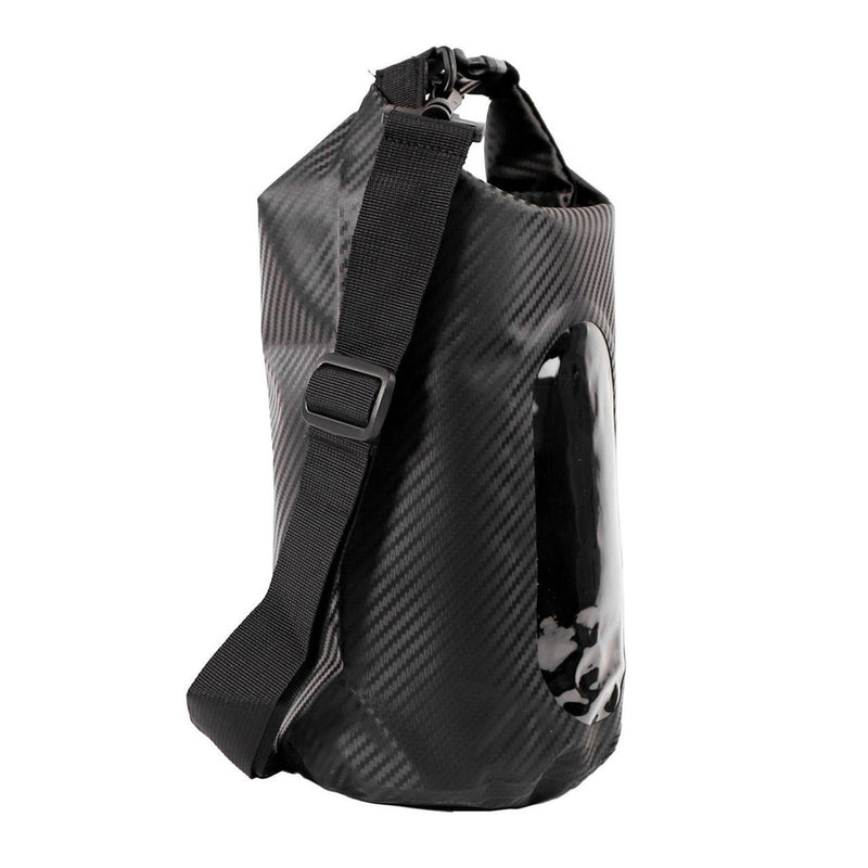 Load image into Gallery viewer, YakAttack 5L HD Roll-Top Drybag with Air Valve, Black Carbon