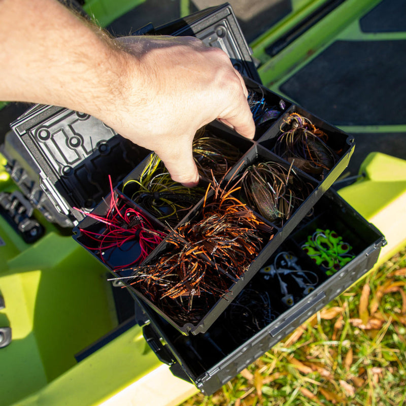 Load image into Gallery viewer, YakAttack TracPak Tray 4x2 , Half Depth Two Pack