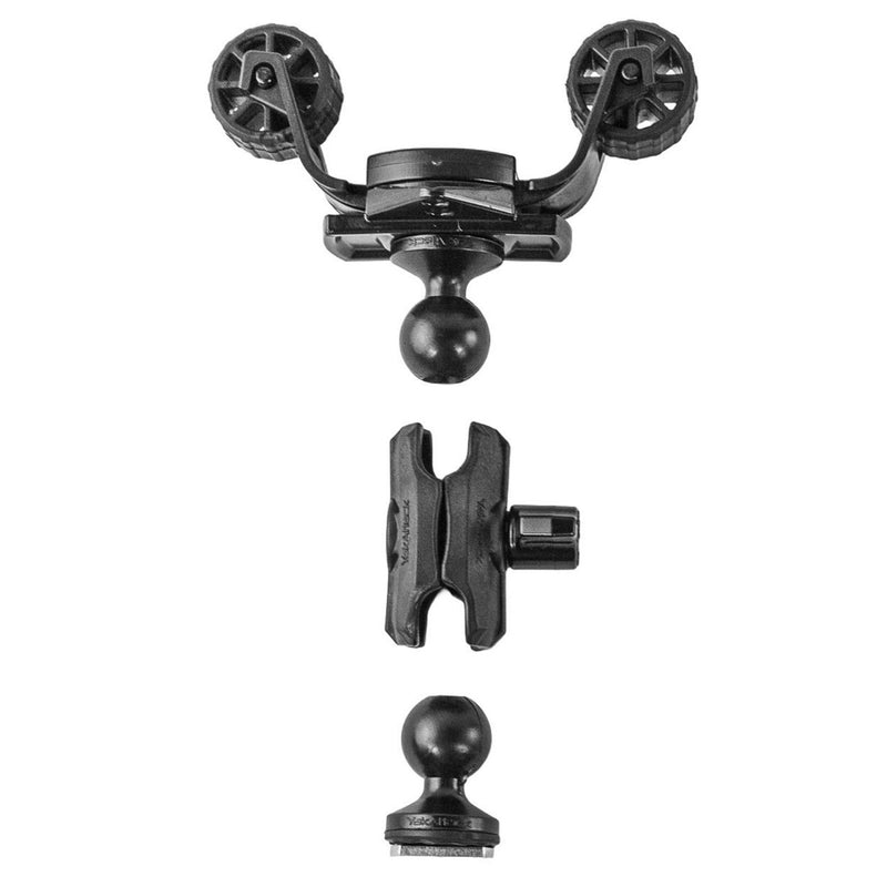 Load image into Gallery viewer, YakAttack RotoGrip Phone Holder with 1" Screwball Track Mount