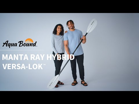 Load and play video in Gallery viewer, Aqua Bound Manta Ray Hybrid 2-Piece Versa-Lok