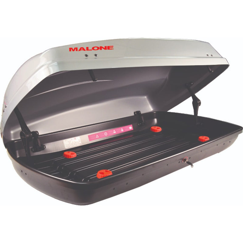 Load image into Gallery viewer, Malone Cargo12™ Rooftop Box (12 cubic feet) Silver