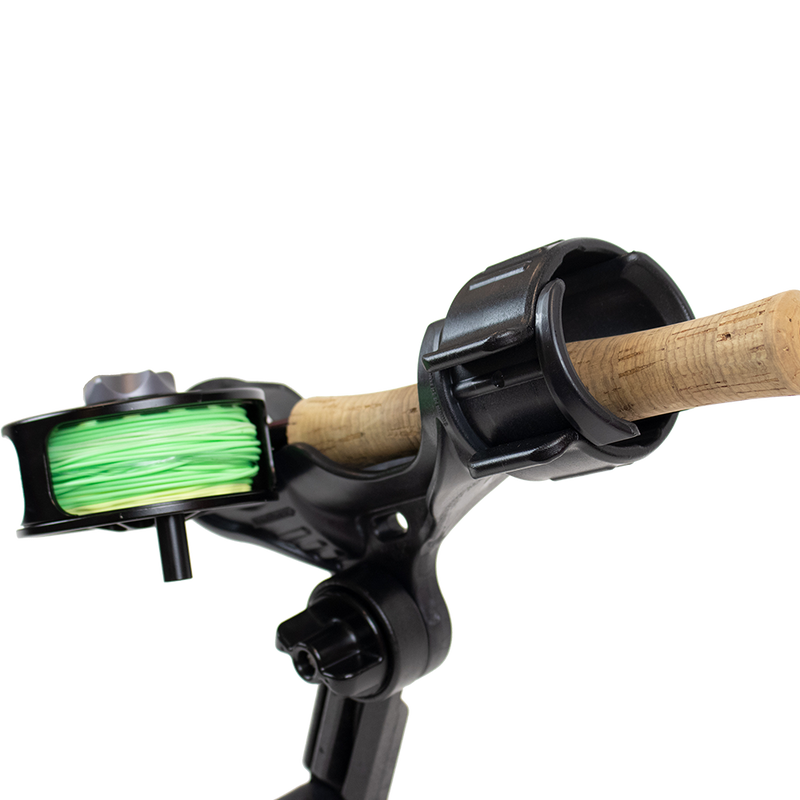 Load image into Gallery viewer, YakAttack Omega™ Rod Holder with Track Mounted LockNLoad™ Mounting System (4392406515776)