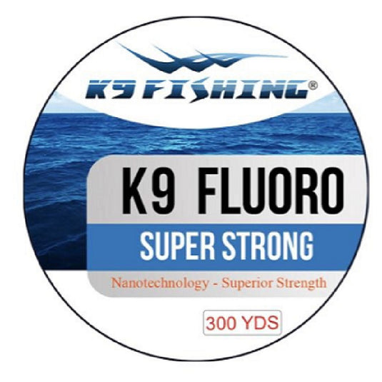 K9 Fluoro Clear 300 Yard Spool