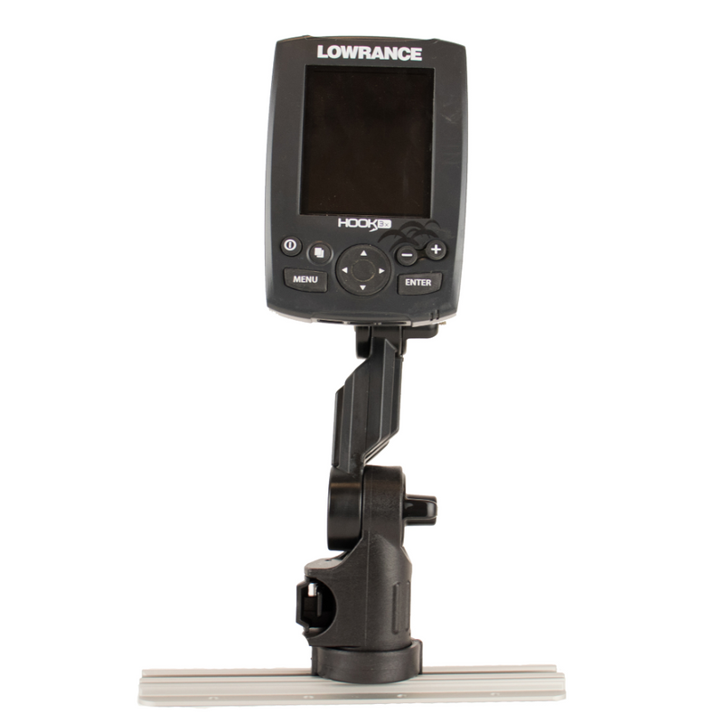 Load image into Gallery viewer, YakAttack Lowrance® Fish Finder Mount with Track Mounted LockNLoad™ Mounting System (4436075348032)
