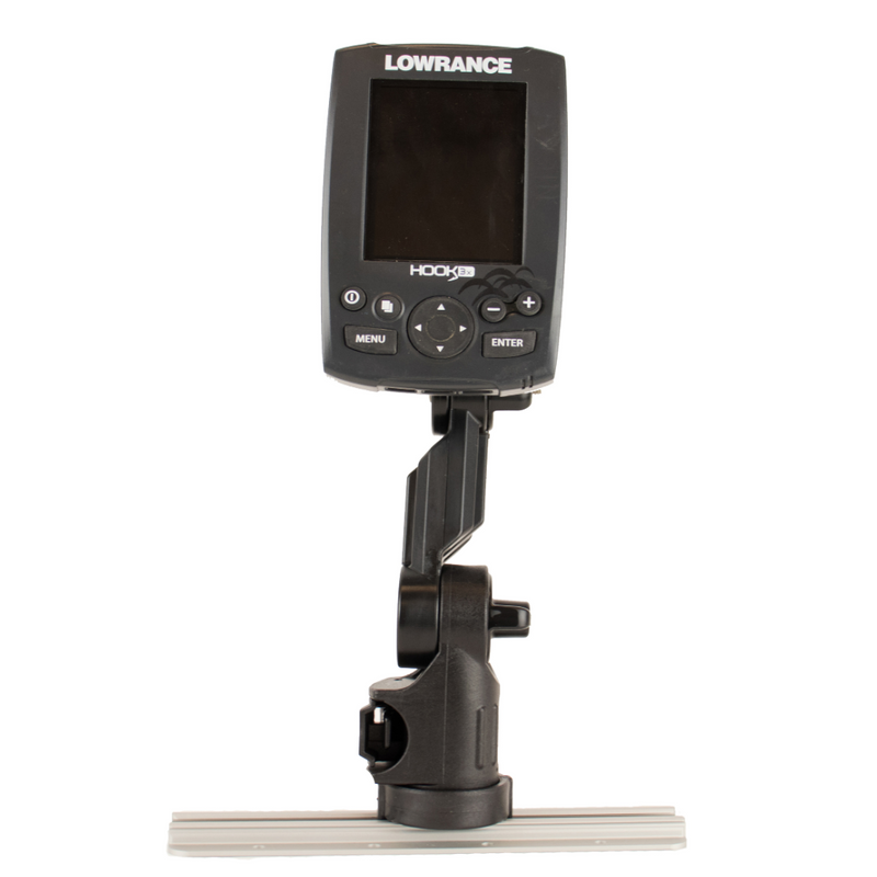 Load image into Gallery viewer, YakAttack Lowrance® Fish Finder Mount with Track Mounted LockNLoad™ Mounting System (4436075348032)