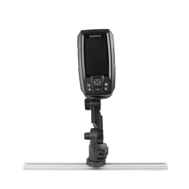 Load image into Gallery viewer, YakAttack Round Base Fish Finder Mount with Track Mounted LockNLoad™ Mounting System (4436153040960)