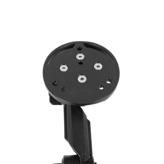 YakAttack Round Base Fish Finder Mount with Track Mounted LockNLoad™ Mounting System (4436153040960)