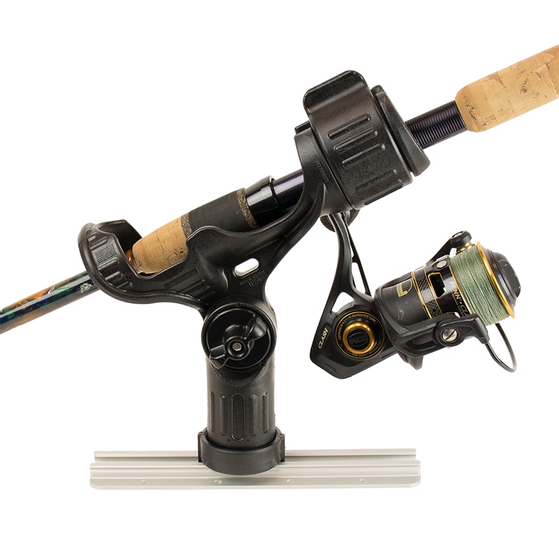 Load image into Gallery viewer, YakAttack Omega™ Rod Holder with Track Mounted LockNLoad™ Mounting System (4392406515776)