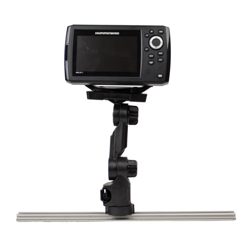 Load image into Gallery viewer, YakAttack Humminbird Helix® Fish Finder Mount with Track Mounted LockNLoad™ Mounting System (4421771165760)