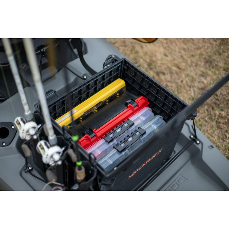Load image into Gallery viewer, YakAttack BlackPak Pro Kayak Fishing Crate - 13" x 16"