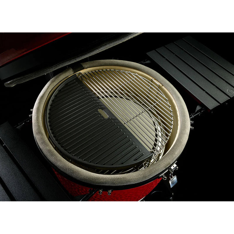 Load image into Gallery viewer, Half Moon Cast Iron Reversible Griddle