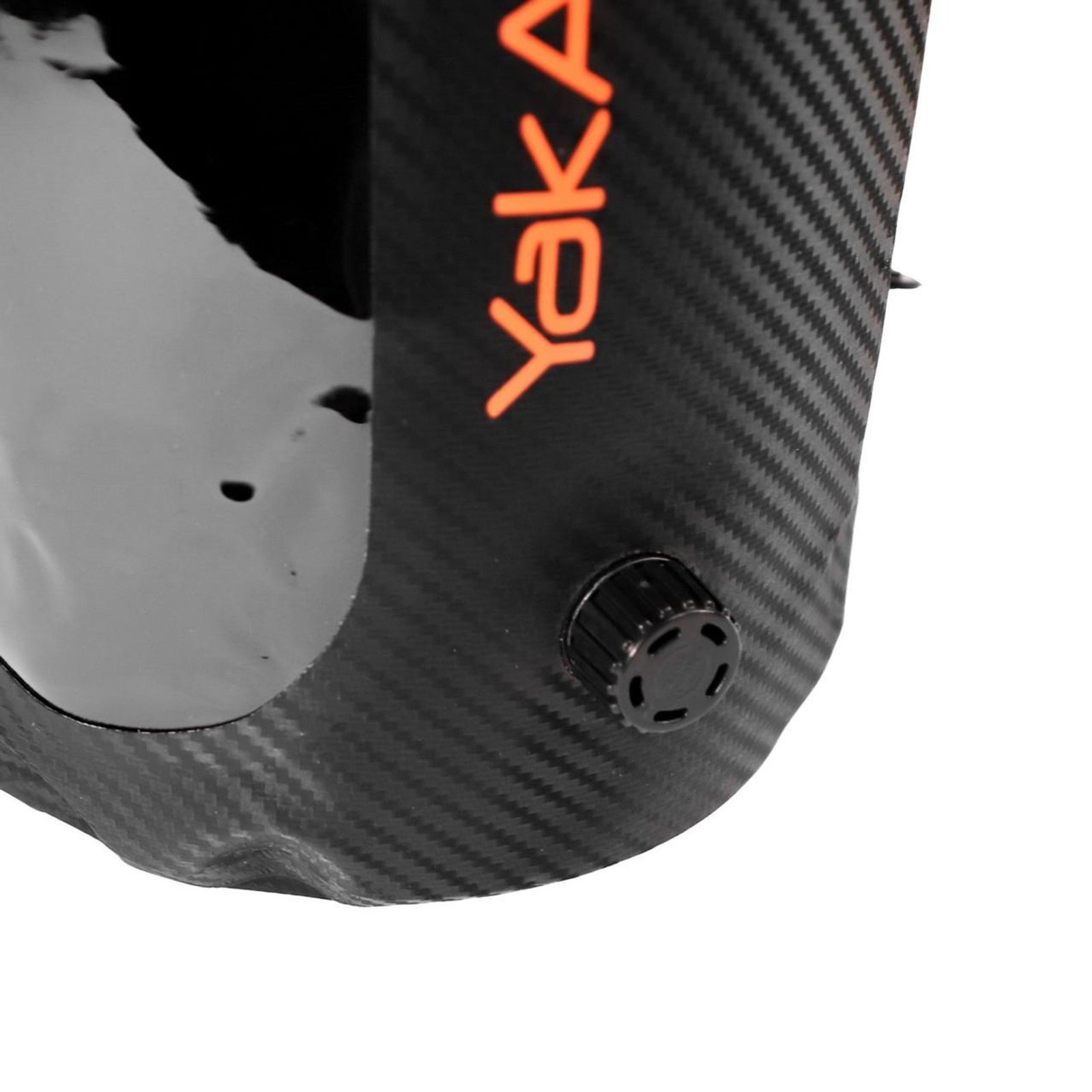 YakAttack 10L HD Roll-Top Drybag with Air Valve, Black Carbon