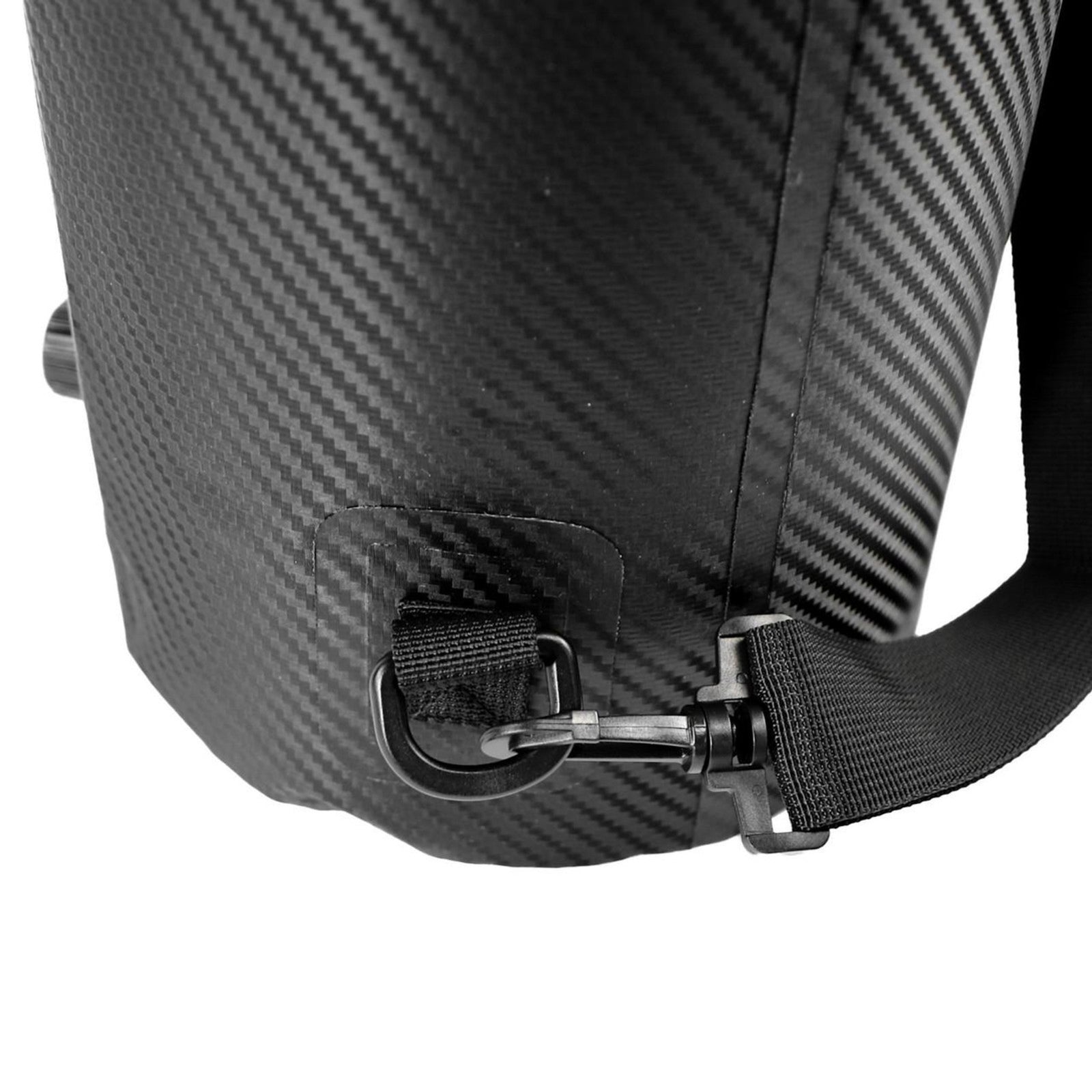 YakAttack 10L HD Roll-Top Drybag with Air Valve, Black Carbon