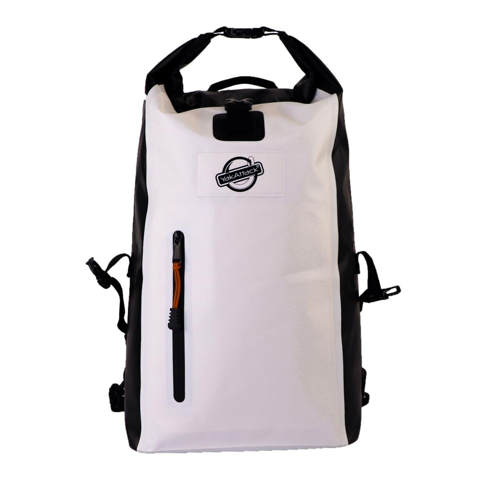 YakAttack 20L Roll-Top DryBag Backpack, White