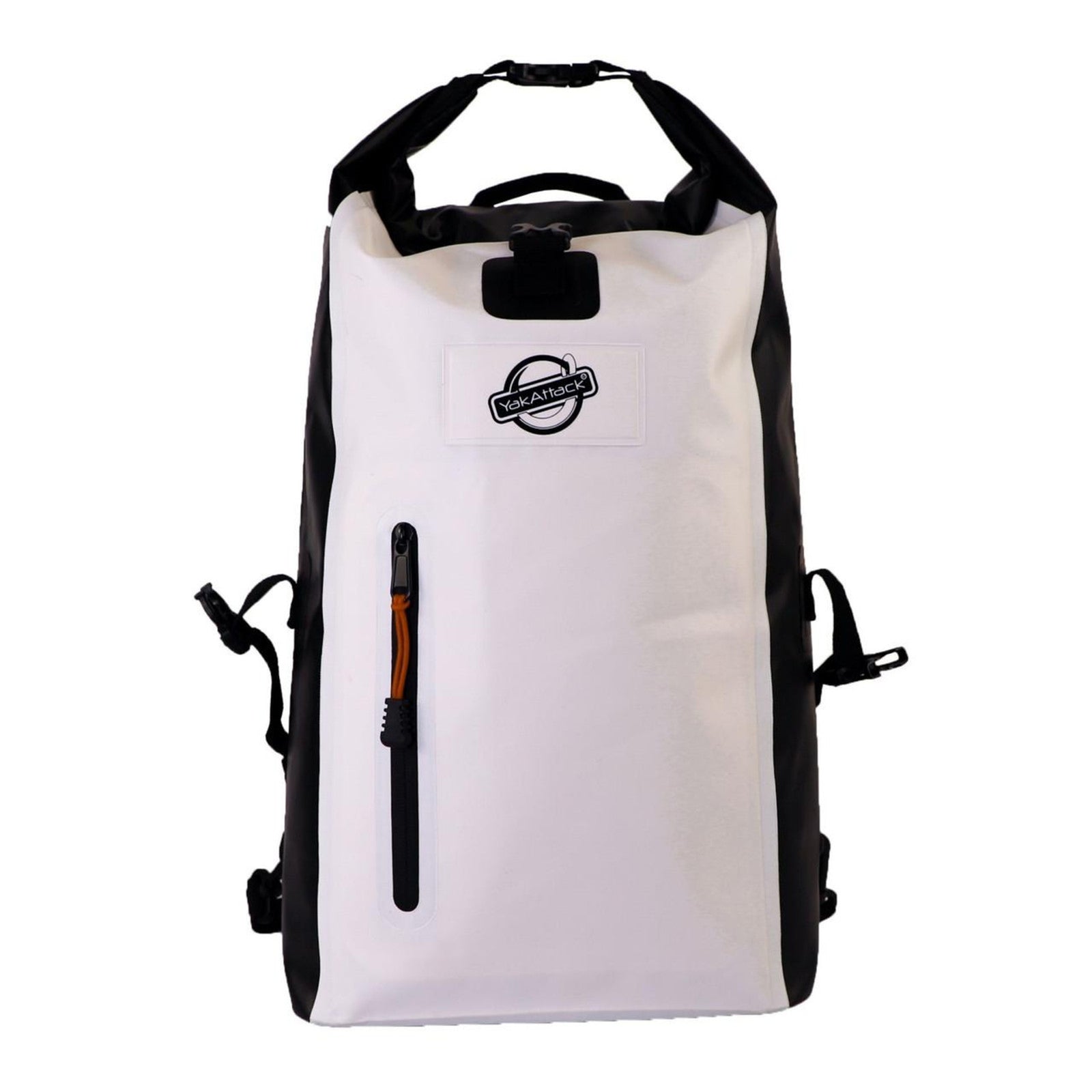 YakAttack 20L Roll-Top DryBag Backpack, White
