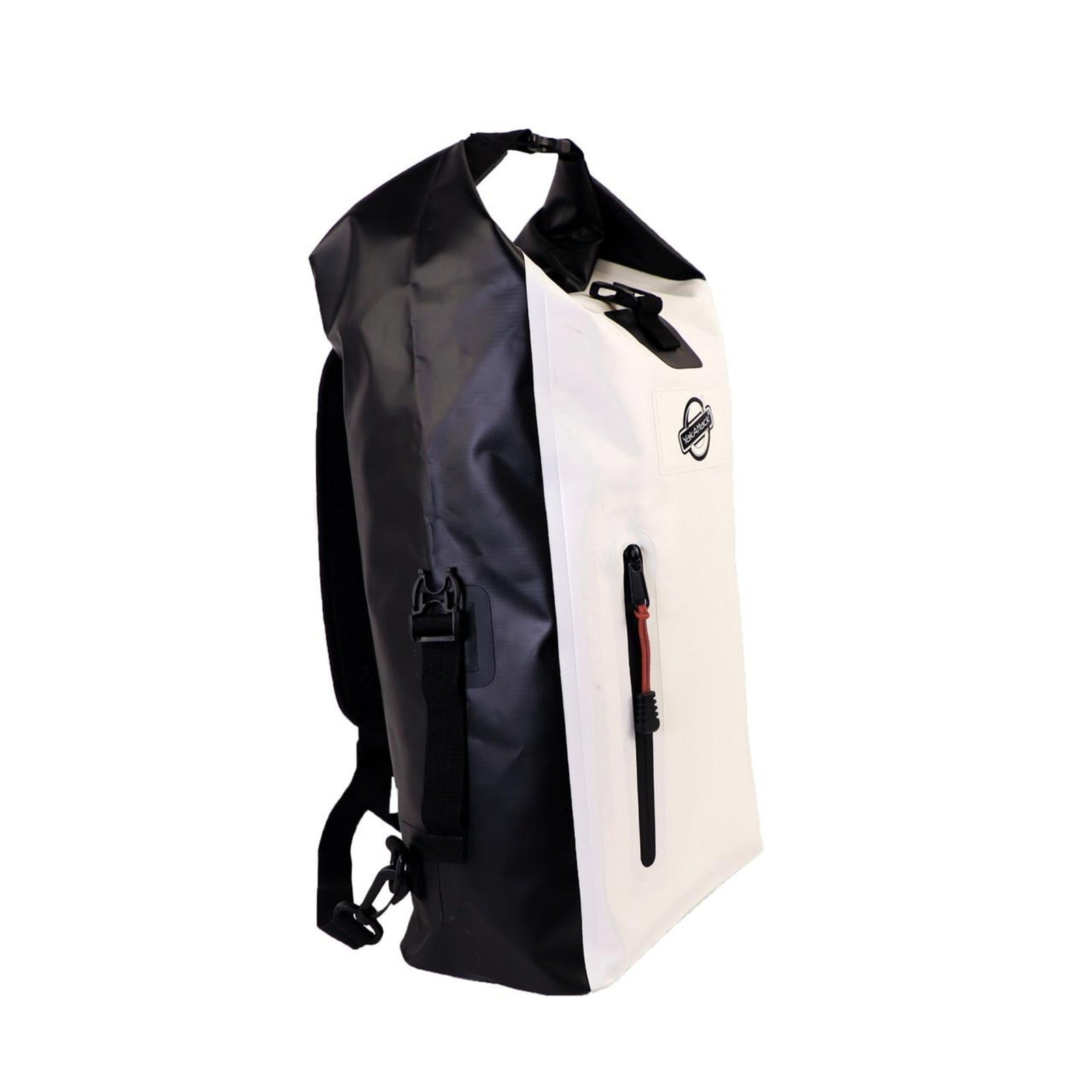 YakAttack 20L Roll-Top DryBag Backpack, White