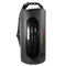 YakAttack 30L HD Roll-Top Drybag with Air Valve, Black Carbon