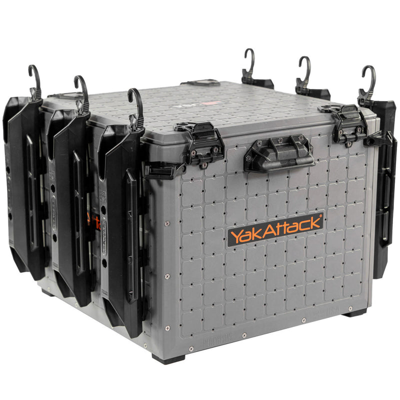 Load image into Gallery viewer, YakAttack BlackPak Pro Kayak Fishing Crate - 13&quot; x 16&quot;
