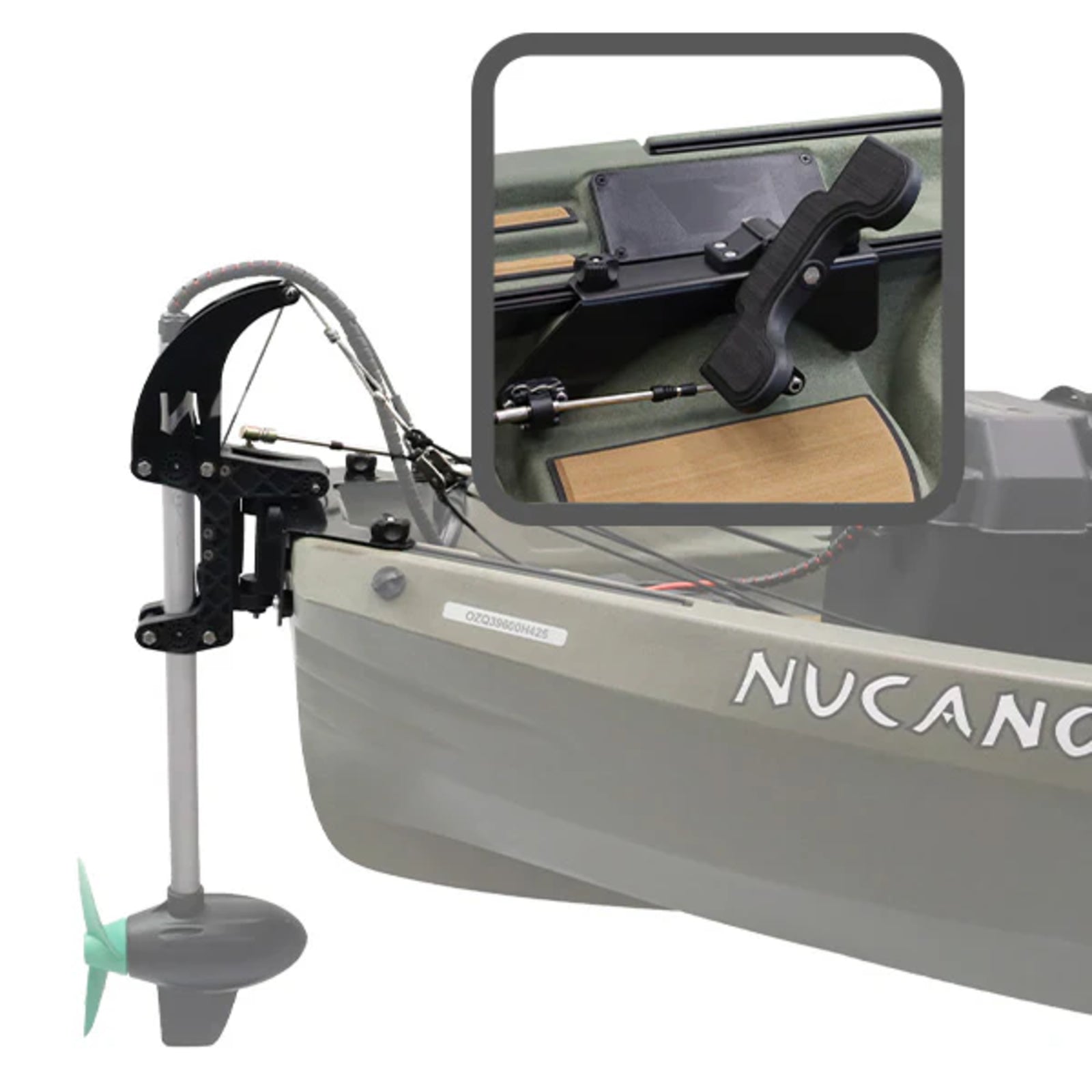 NuCanoe Quickconnect for EPS - Foot Steer - U10
