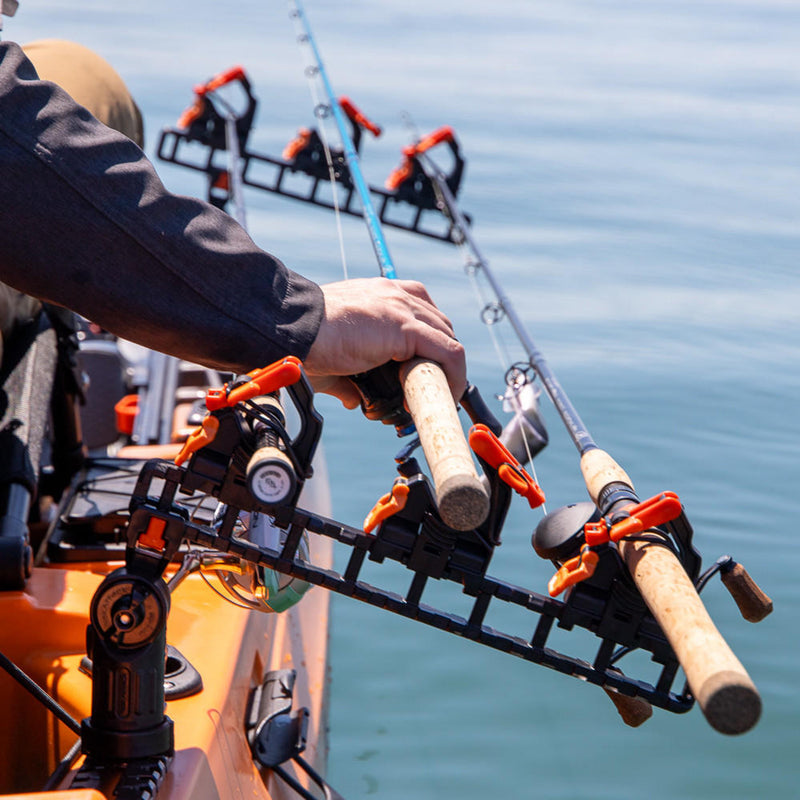 Load image into Gallery viewer, YakAttack SideStage Pro Rod Rack with LockNLoad Mounting System
