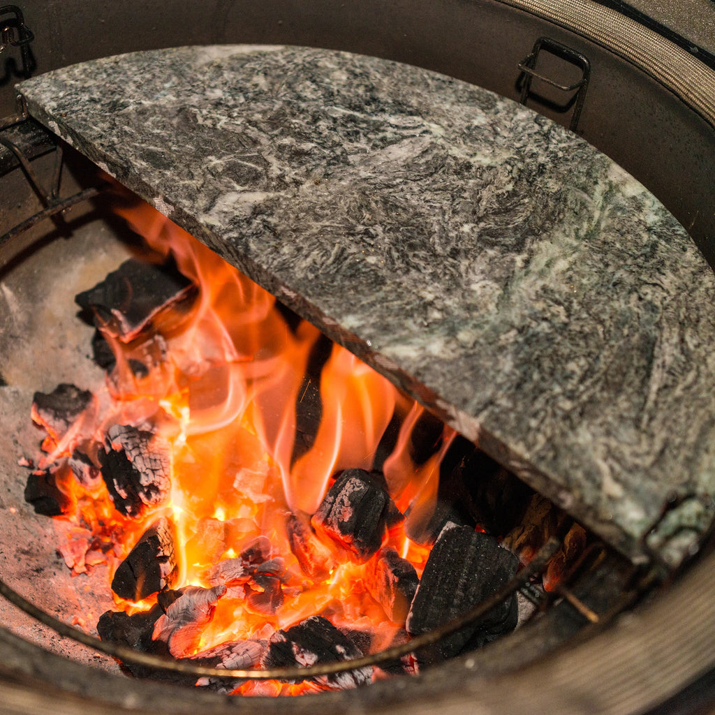 Kamado Big Joe Half-Moon Soapstone