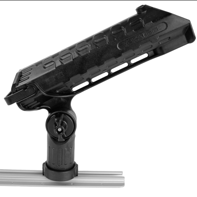 Load image into Gallery viewer, YakAttack AR Tube™ Rod Holder with Track Mounted LockNLoad™ Mounting System (4408673435712)
