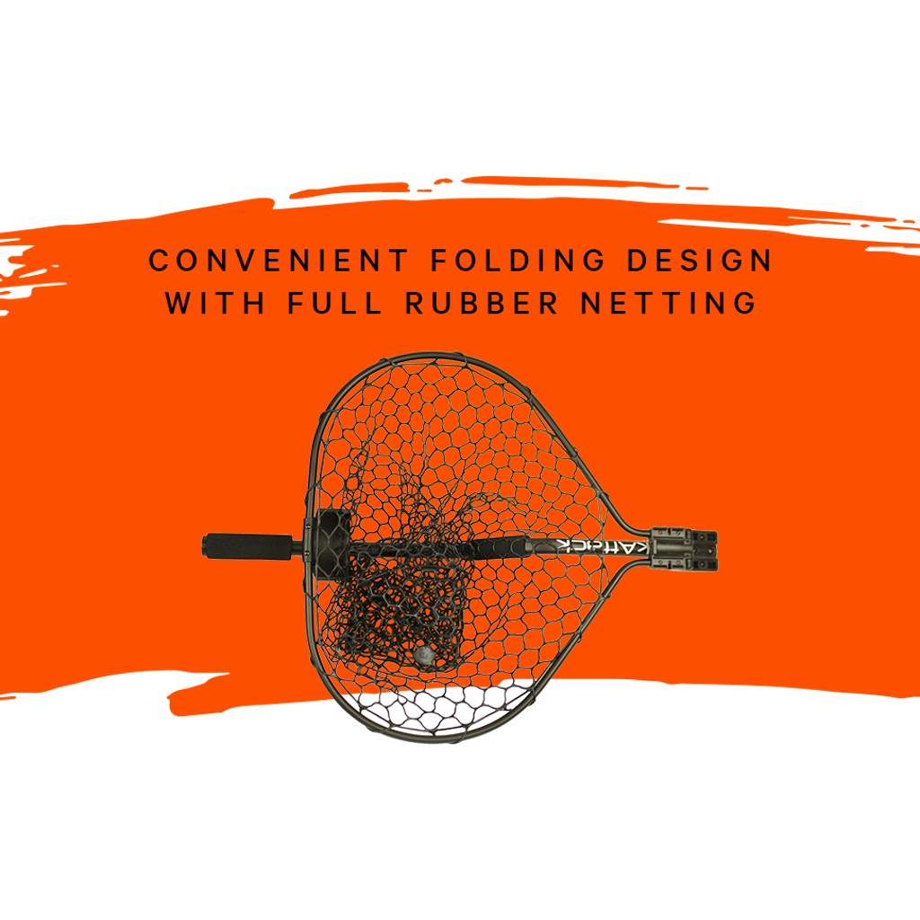 YakAttack Leverage Landing Net®, 20'' x 21'' Hoop with Foam Extension