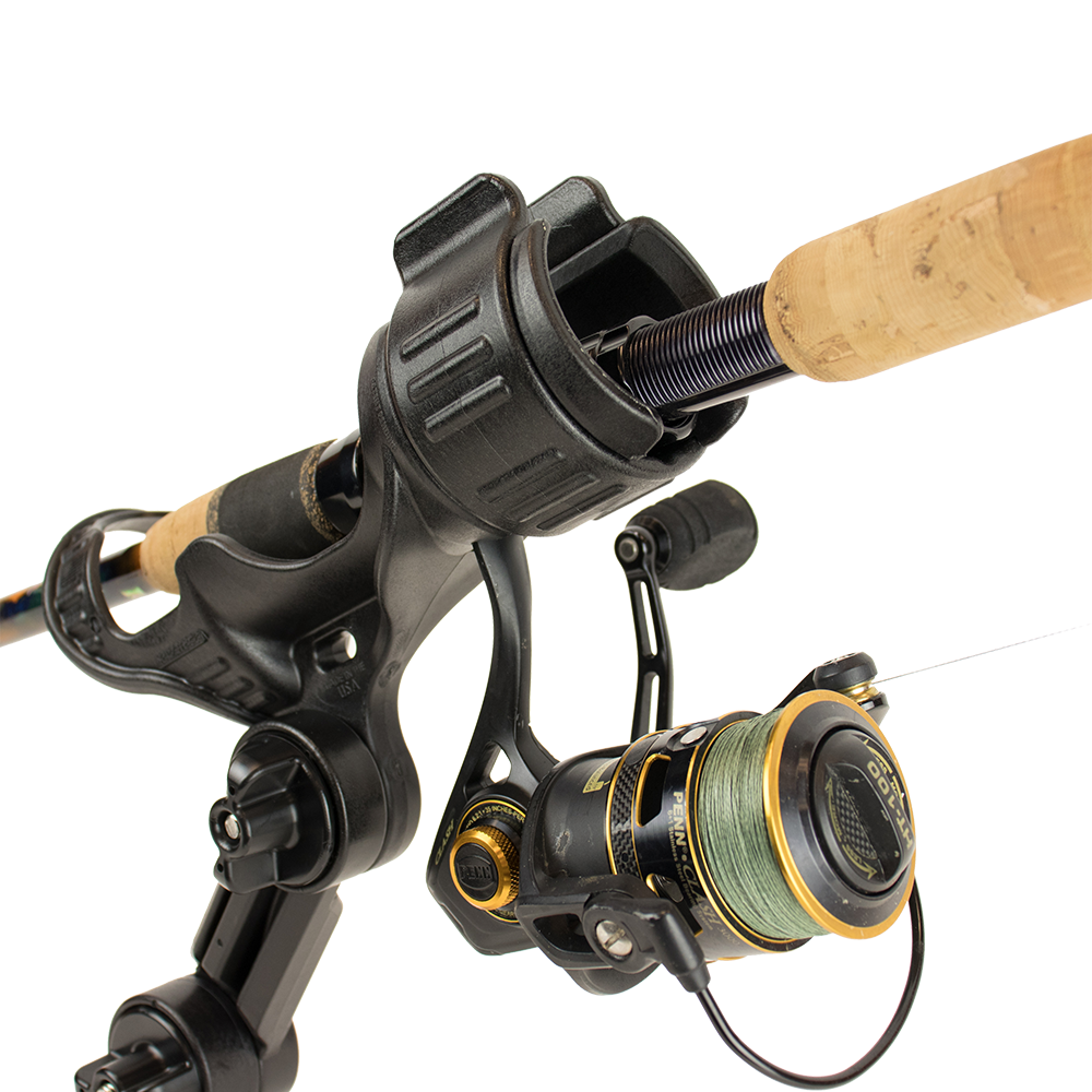 YakAttack Omega Pro™ YakAttack Rod Holder with Track Mounted LockNLoad™ Mounting System (4392423161920)