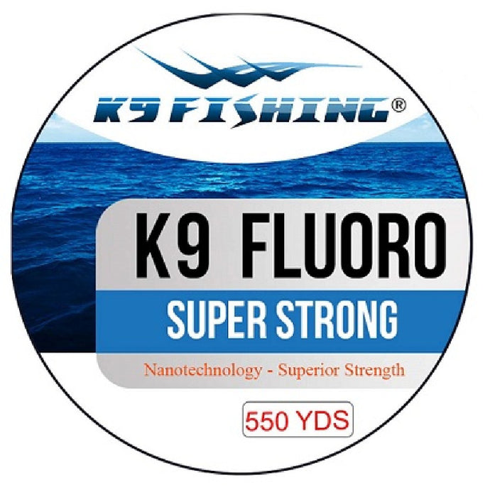 K9 Fluoro Clear 550 Yard Spool