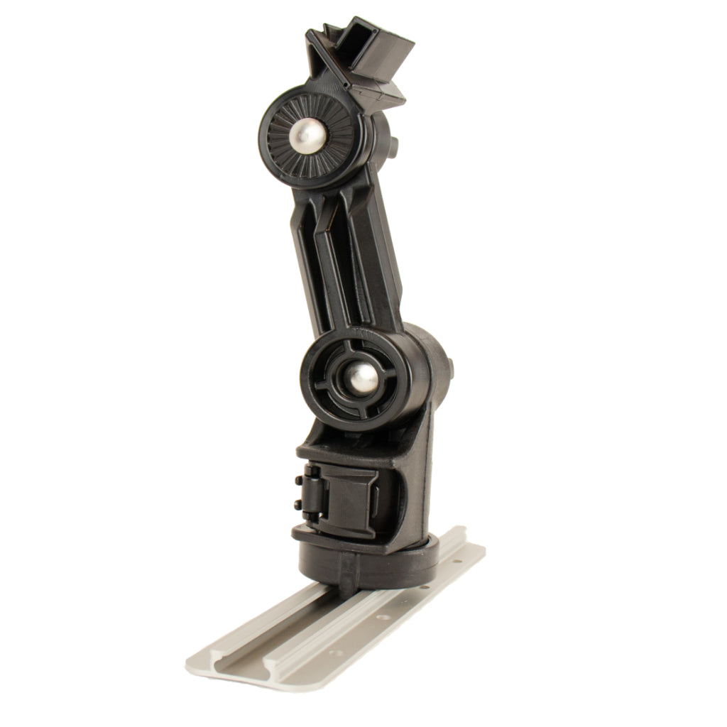 YakAttack Lowrance® Fish Finder Mount with Track Mounted LockNLoad™ Mounting System (4436075348032)