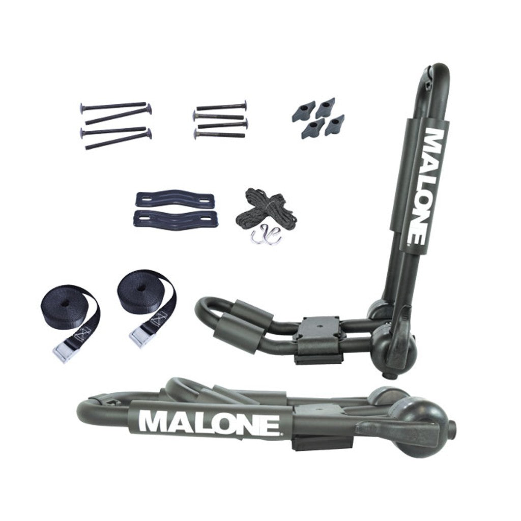 Malone FoldAway-J™ Kayak Carrier with Tie-Downs