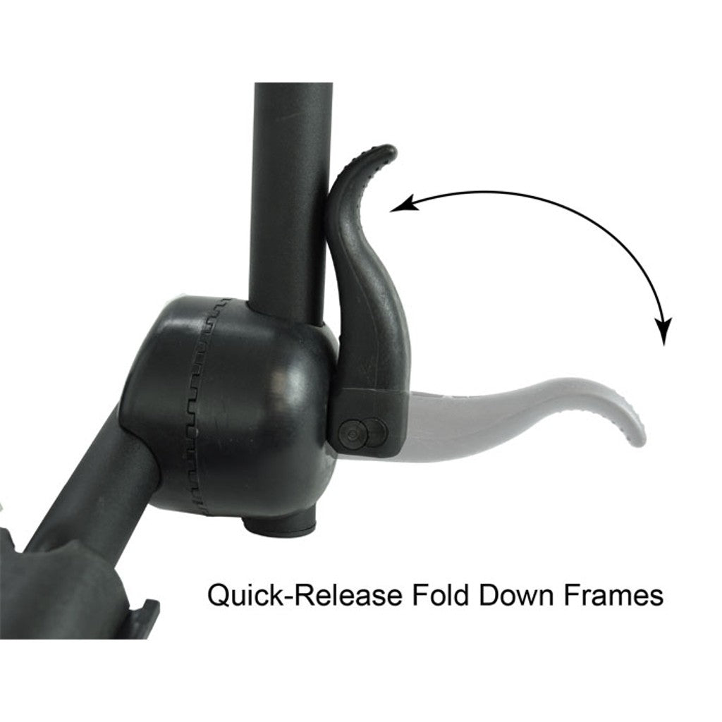 Malone FoldAway-J™ Kayak Carrier with Tie-Downs