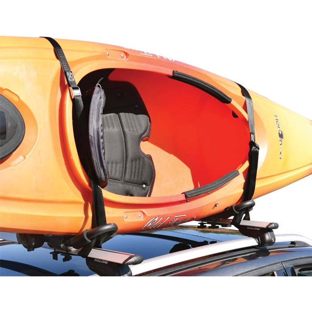 Malone FoldAway-J™ Kayak Carrier with Tie-Downs