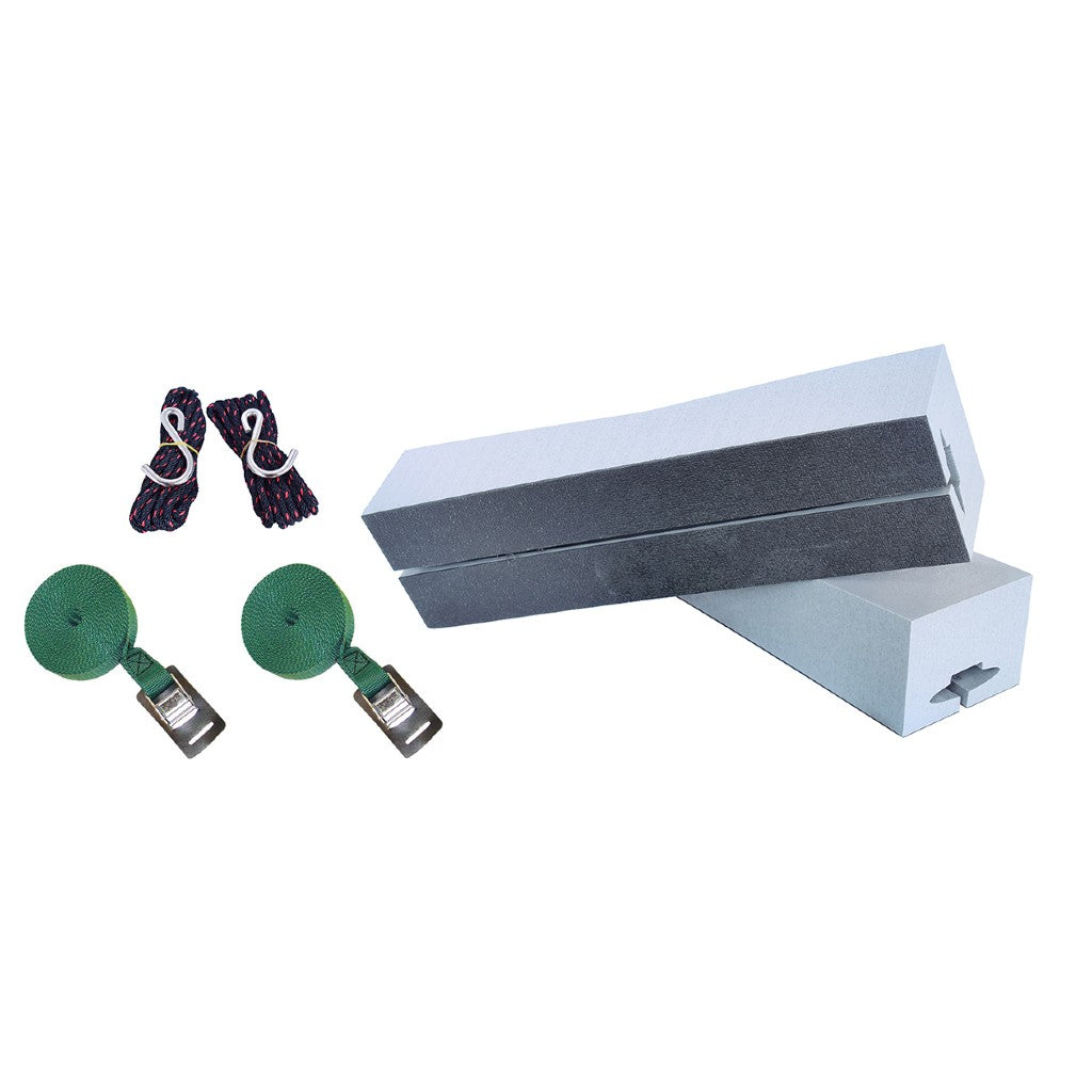 Malone Standard Kayak Foam Block Kit with Tie-Downs