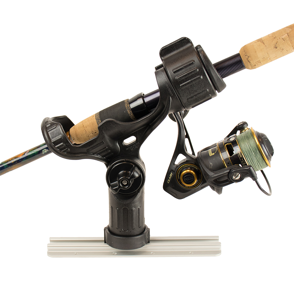 YakAttack Omega™ Rod Holder with Track Mounted LockNLoad™ Mounting System (4392406515776)