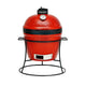 Kamado Joe Jr. with Cast Iron Stand