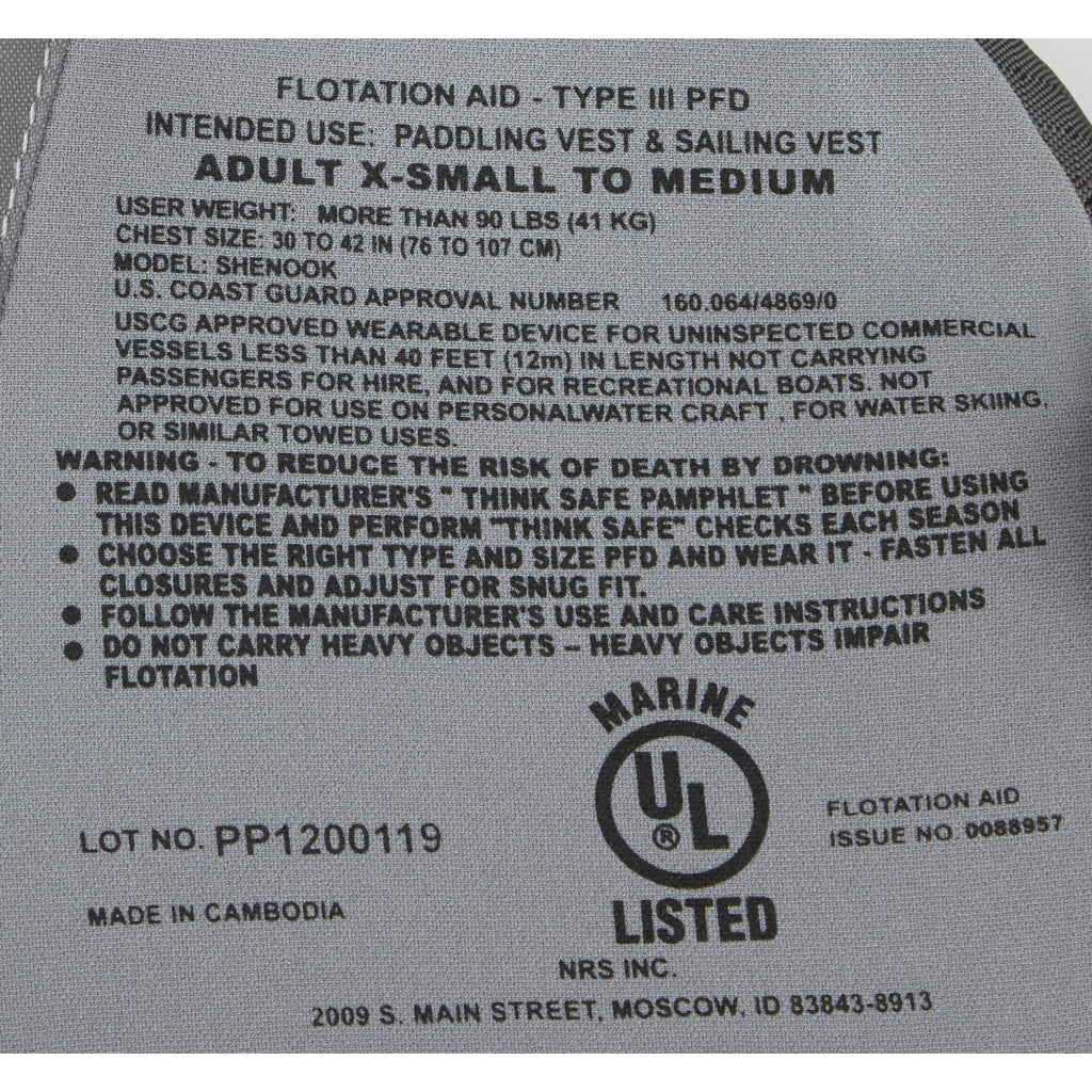 NRS Shenook PFD
